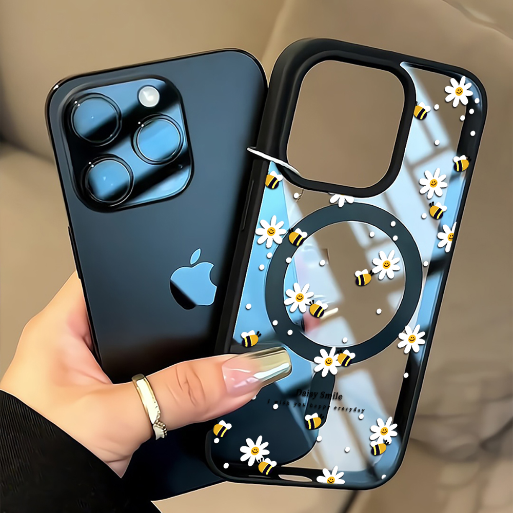 Phone Cases Magsafe - フレッシュデイジービー iPhoneケース iPhone 16 15 14