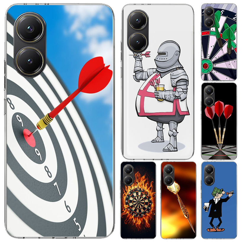 Phone Cases Target - ダーツ柄ワイヤーターゲットデザインのXiaomi Poco X5 X6 X7 Pro