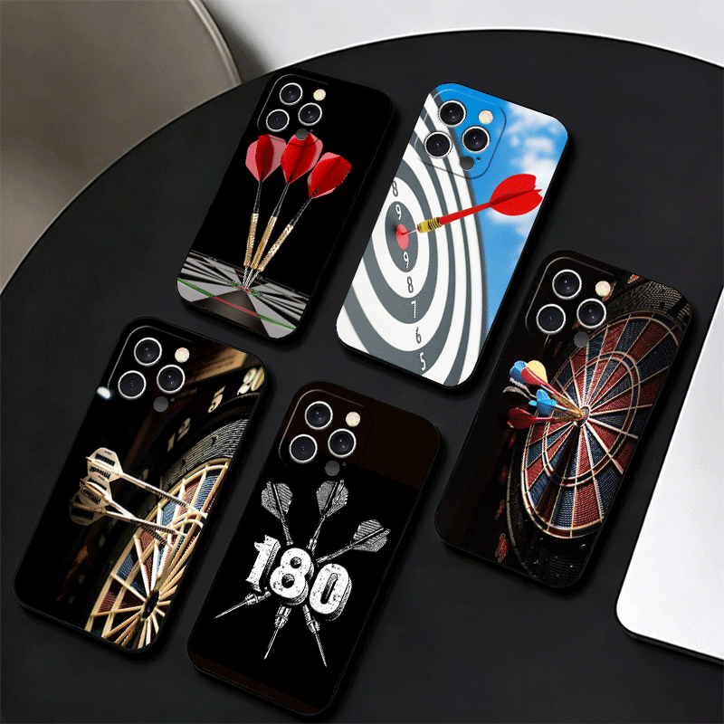 Phone Cases Target - ダーツ柄ワイヤーターゲット風スマホケース iPhone 17 Air 16 15