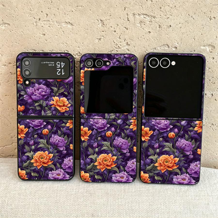 Phone Cases Z Flip 6 - バックフォンカバー ファンダケース Samsung Galaxy Flip4 Z