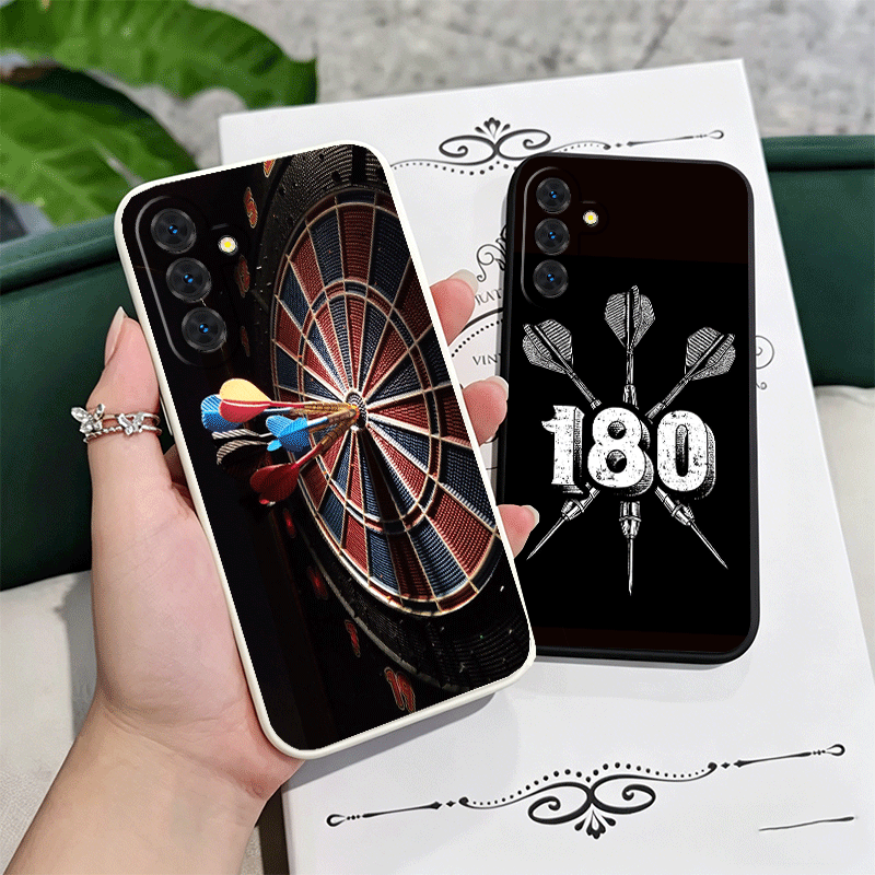 Phone Cases Target - ダーツ柄ワイヤーターゲットソフトフォンケース サムスン A17 A16 A15 A14
