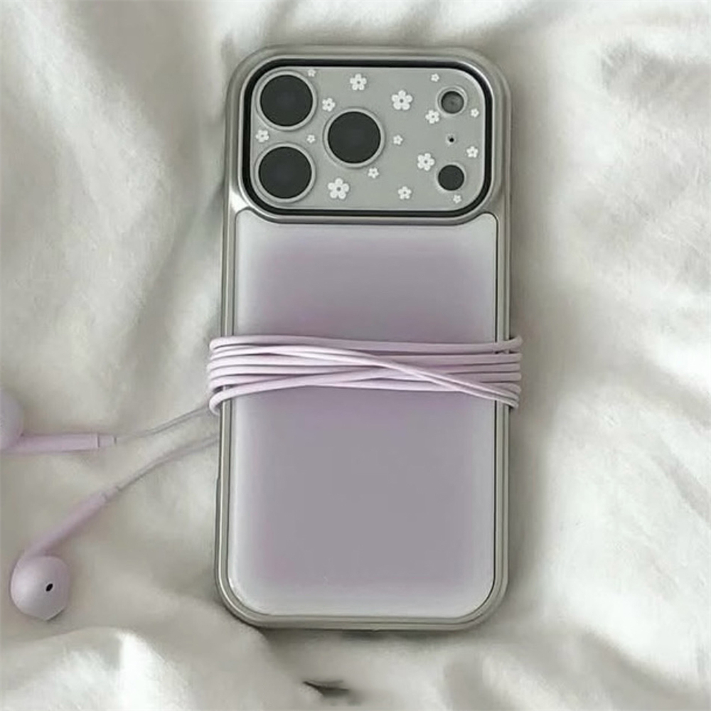 Phone Cases That Charge Your Phone - 可愛い3Dグラデーションエポキシスマホケース iPhone 17 16e 16 15