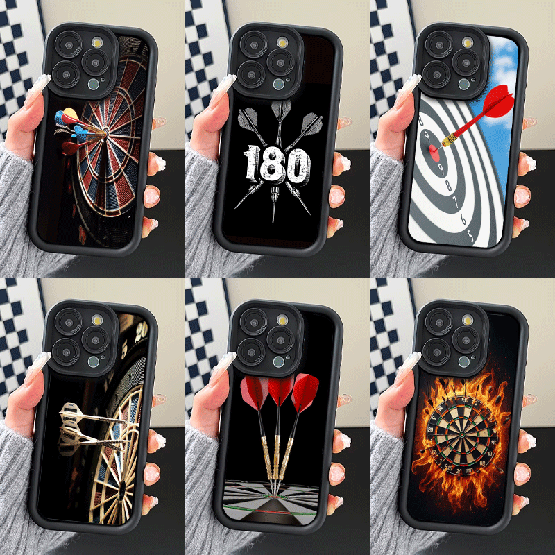 Phone Cases Target - ダーツ柄耐衝撃スマホケース iPhone 12 13 14 15