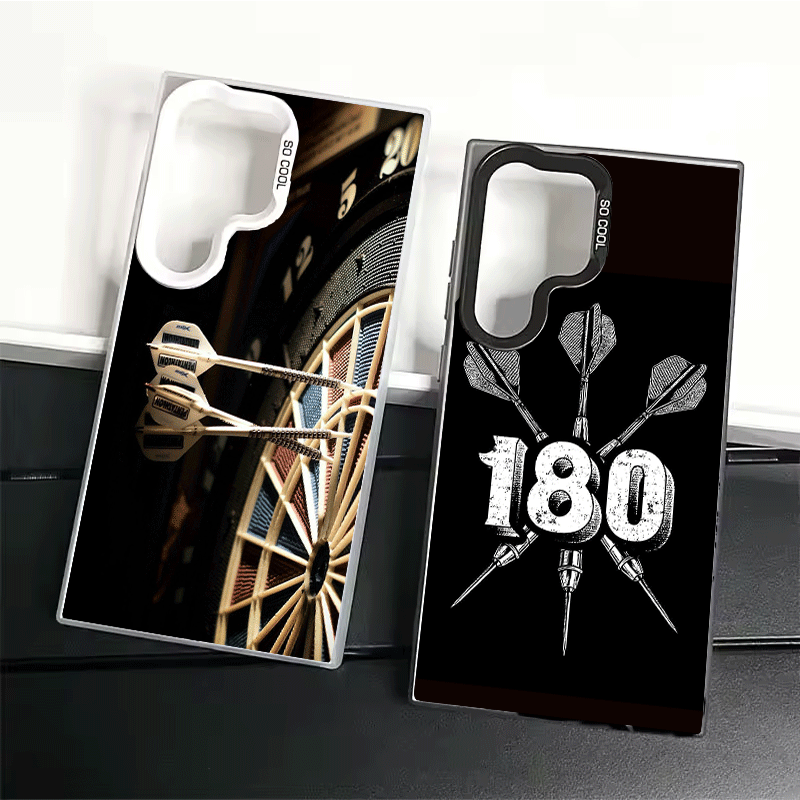 Phone Cases Target - ダーツ柄ワイヤーターゲットソフトフォンケース Samsung Galaxy S24 S25 FE