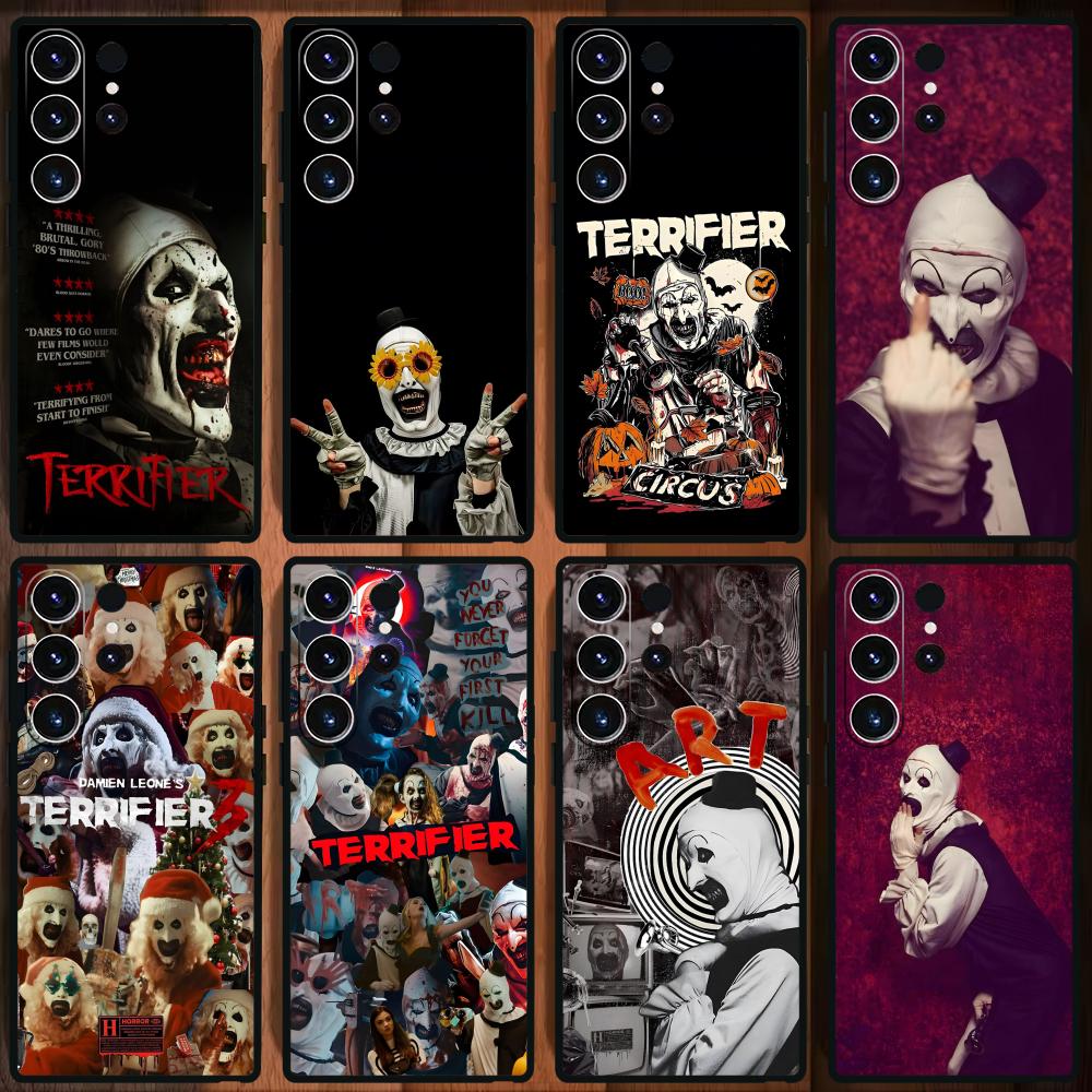 Phone Cases Galaxy S26 Ultra - アート・ザ・クロウ フォンケース サムスンギャラクシー S26 S25 S24