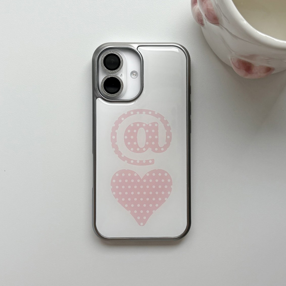 Clmj ハートドット柄 iPhoneケース iPhone  - Phone Cases That Charge Your Phone のレビューと価格