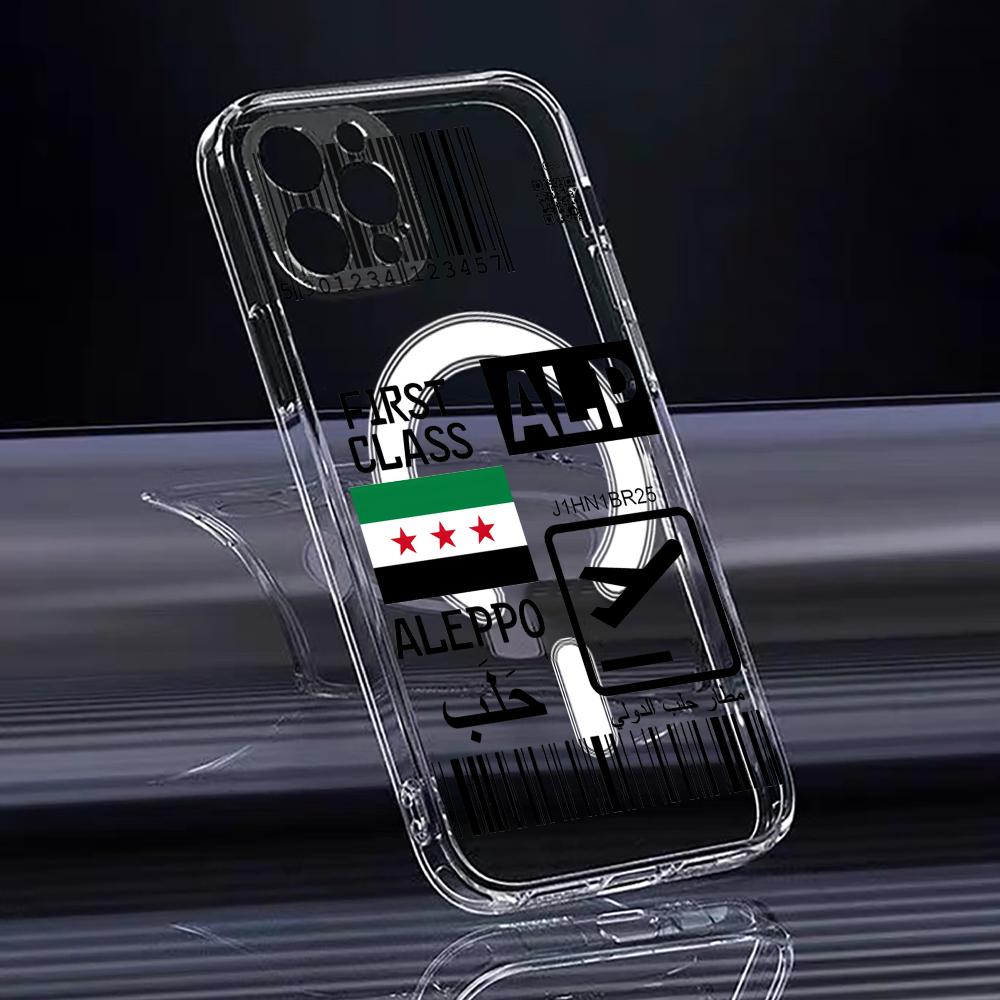飛行機旅行チケットシリア電話ケース iPhone 17-12 - Phone Cases Magsafe のレビューと価格