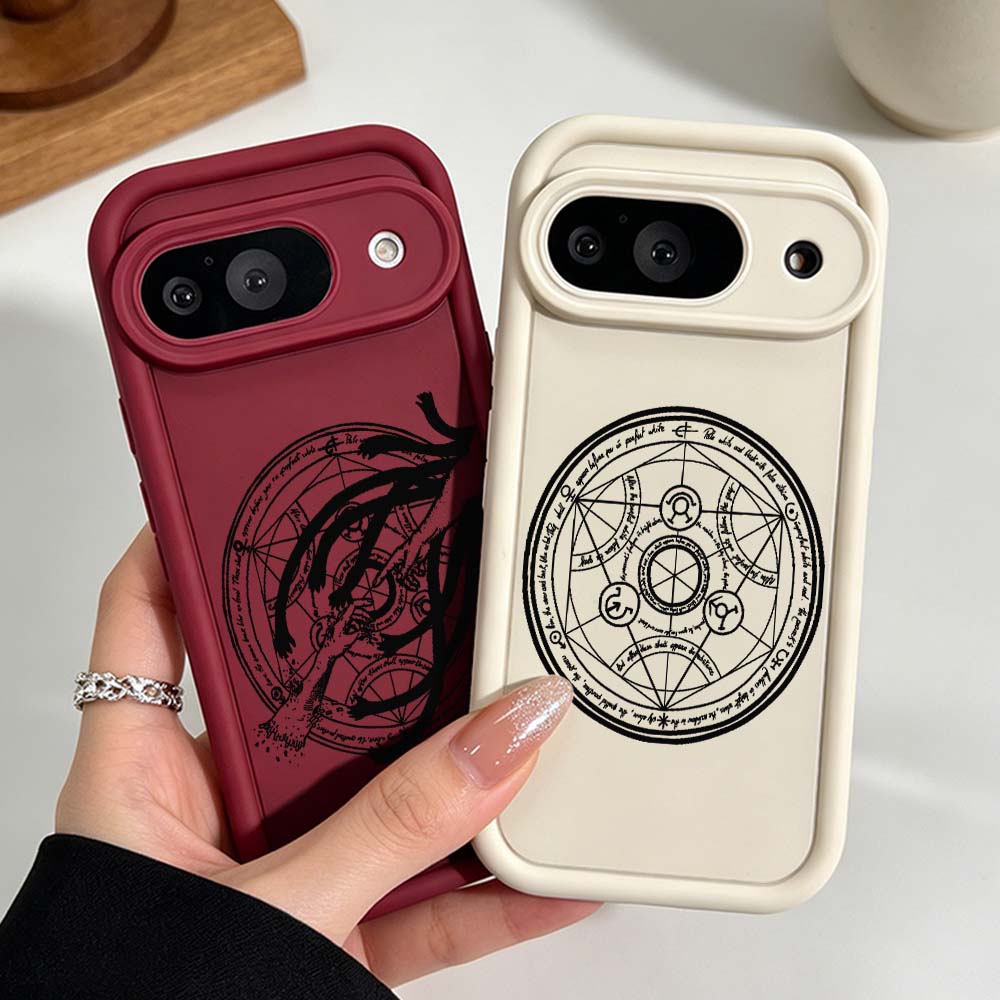 鋼の錬金術師ファッション電話ケース Google ピクセル  - Phone Cases Google Pixel 9A のレビューと価格