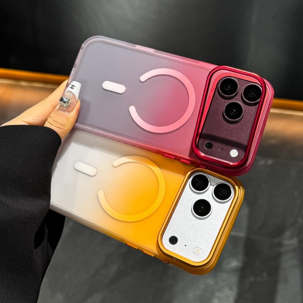 ファッション磁気レンズフレームスタンドホルダー付きiPhon - Phone Cases Magsafe のレビューと価格