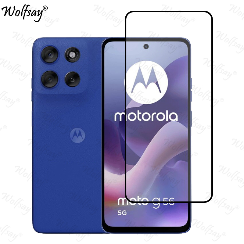 フルカバー強化ガラスモトローラモト G56 スクリーンプロテ - Phone Cases Moto G のレビューと価格