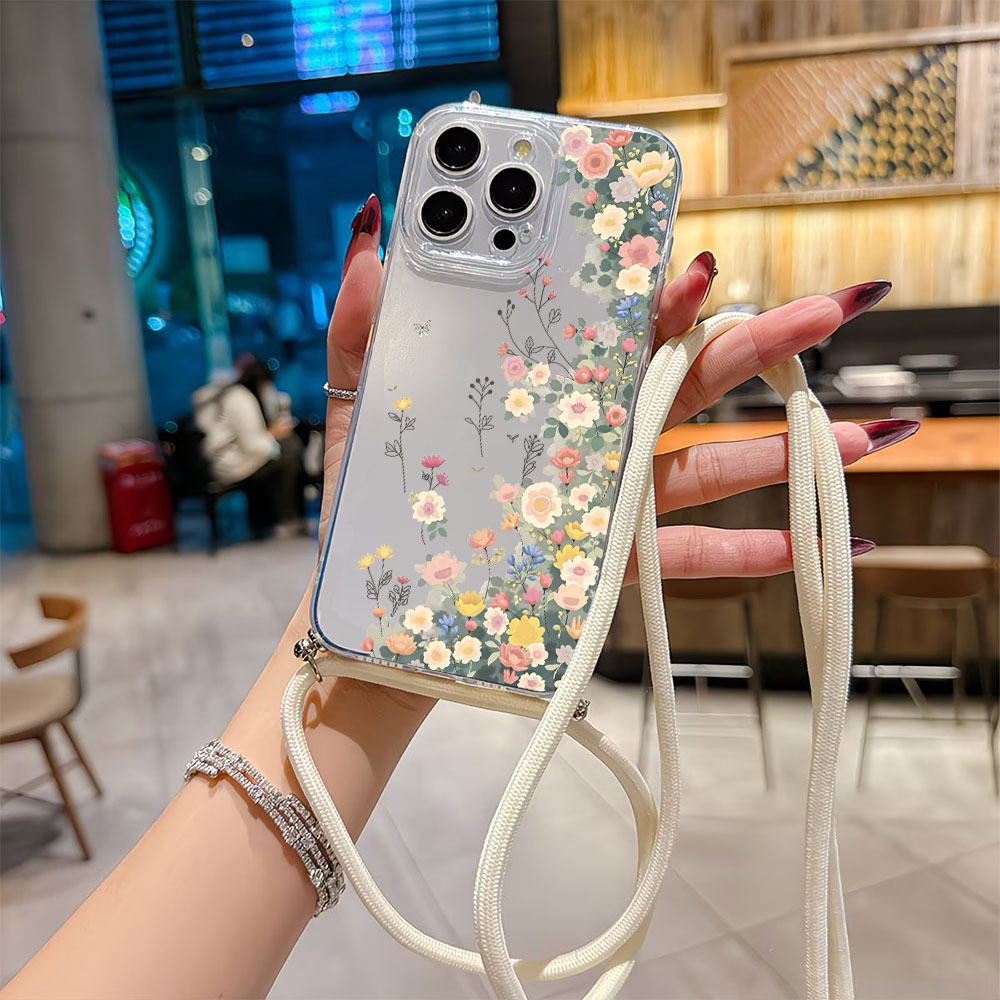 クロスボディランヤードストラップ付きスマホケース iPhon - Phone Cases With Loop のレビューと価格