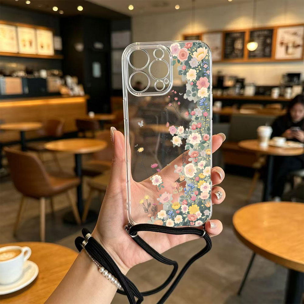 クロスボディランヤードストラップ付きスマホケース iPhon - Phone Cases With Loop のレビューと価格