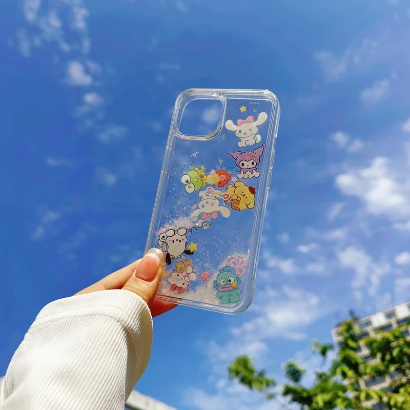 サンリオ-グリッタークイックサンド電話ケース,クリアカバー, - Phone Cases Rimowa のレビューと価格