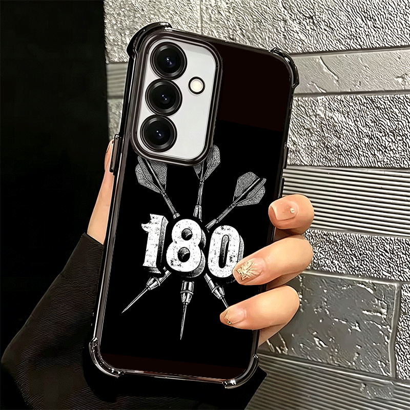 ダーツ柄ワイヤーターゲットメッキ加工スマホケース サムスン  - Phone Cases Target のレビューと価格