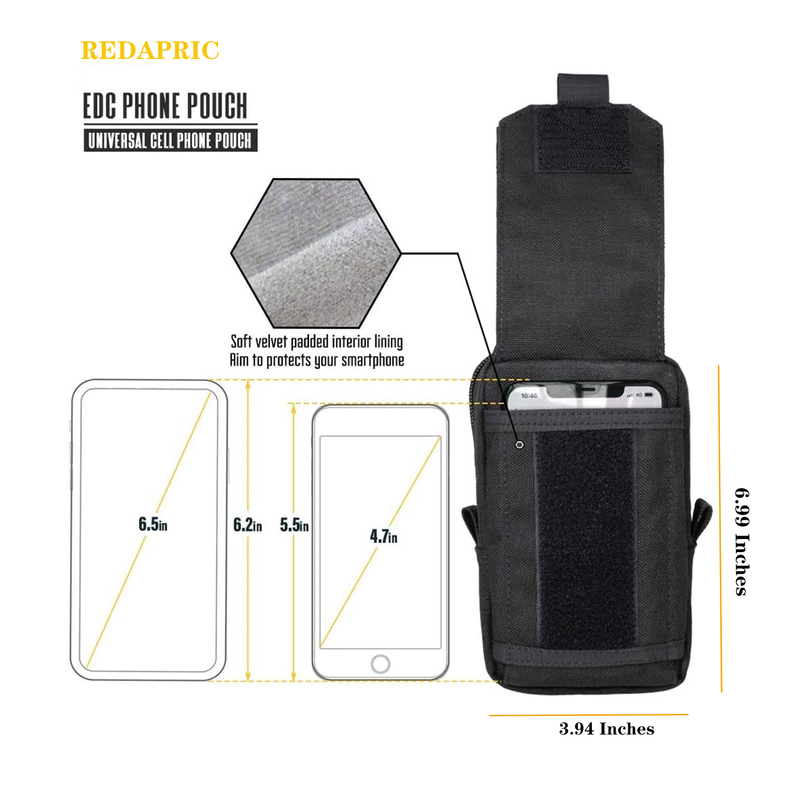 男性用タクティカルハイウエストバッグ,ツールポーチ,ユーティ - Military Grade Case のレビューと価格