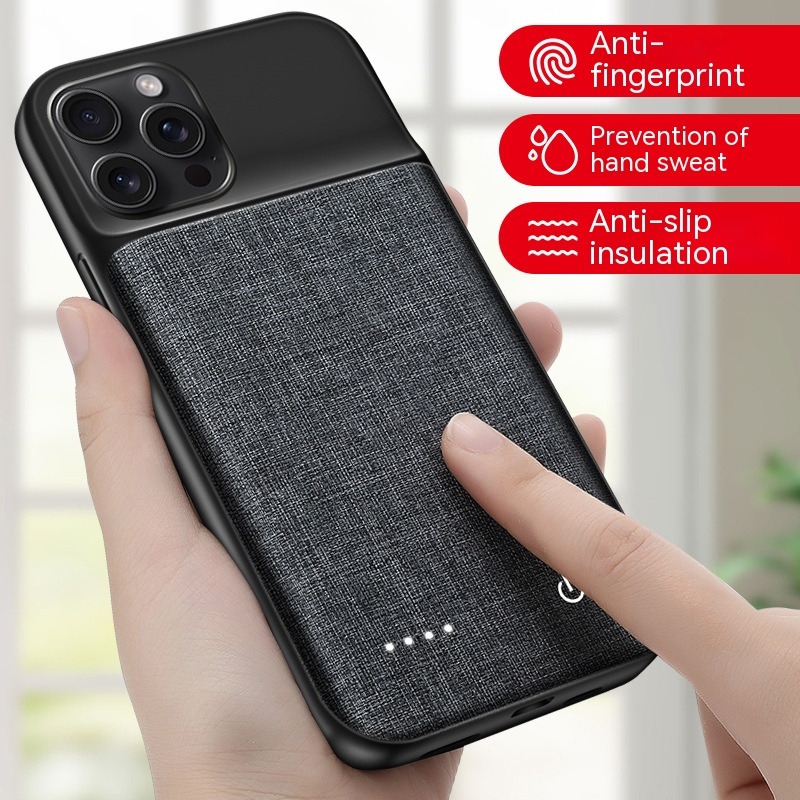 IPhone用オックスフォードファブリックケース,充電器カバ - Phone Cases That Charge Your Phone のレビューと価格