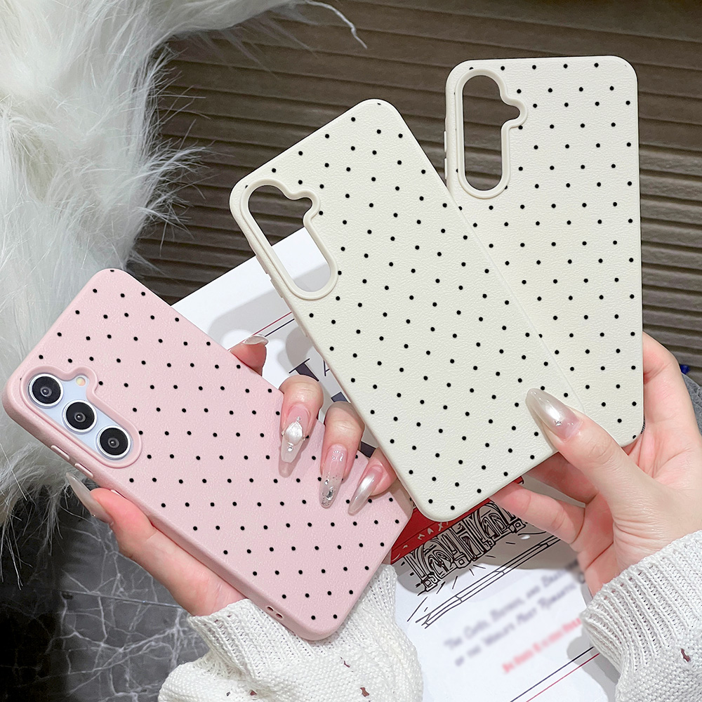 水玉模様のスマホケース Samsung A56 5G A16 - Phone Cases Polka Dot のレビューと価格