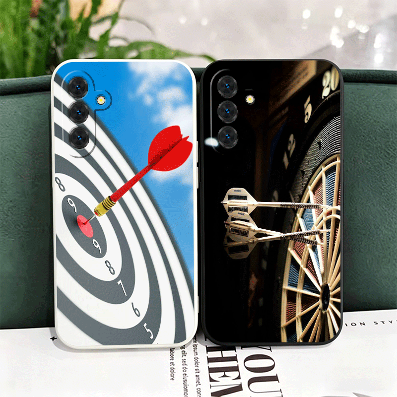 ダーツ柄ワイヤーターゲットソフトフォンケース サムスン A1 - Phone Cases Target のレビューと価格