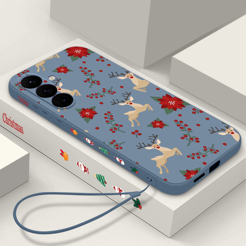 レッドディアフラワーパターンスマホケース Samsung G - Phone Cases Red Deer のレビューと価格