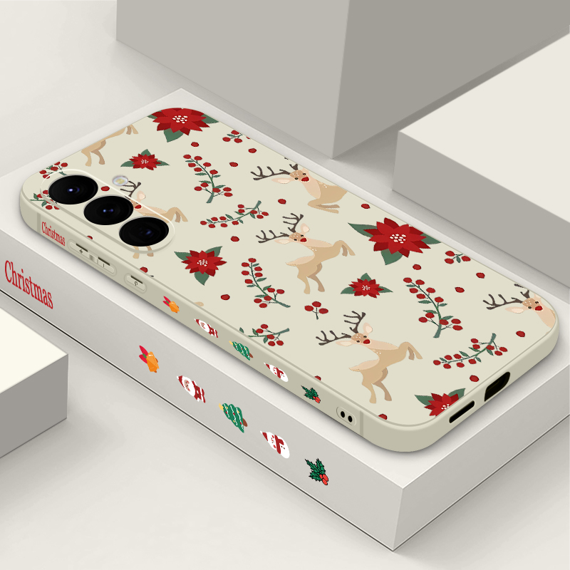 レッドディアフラワーパターンスマホケース Samsung G - Phone Cases Red Deer のレビューと価格