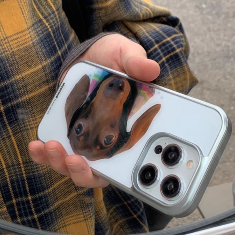 可愛いソーセージ子犬柄のiPhoneケース iPhone 1 - Phone Cases That Charge Your Phone のレビューと価格
