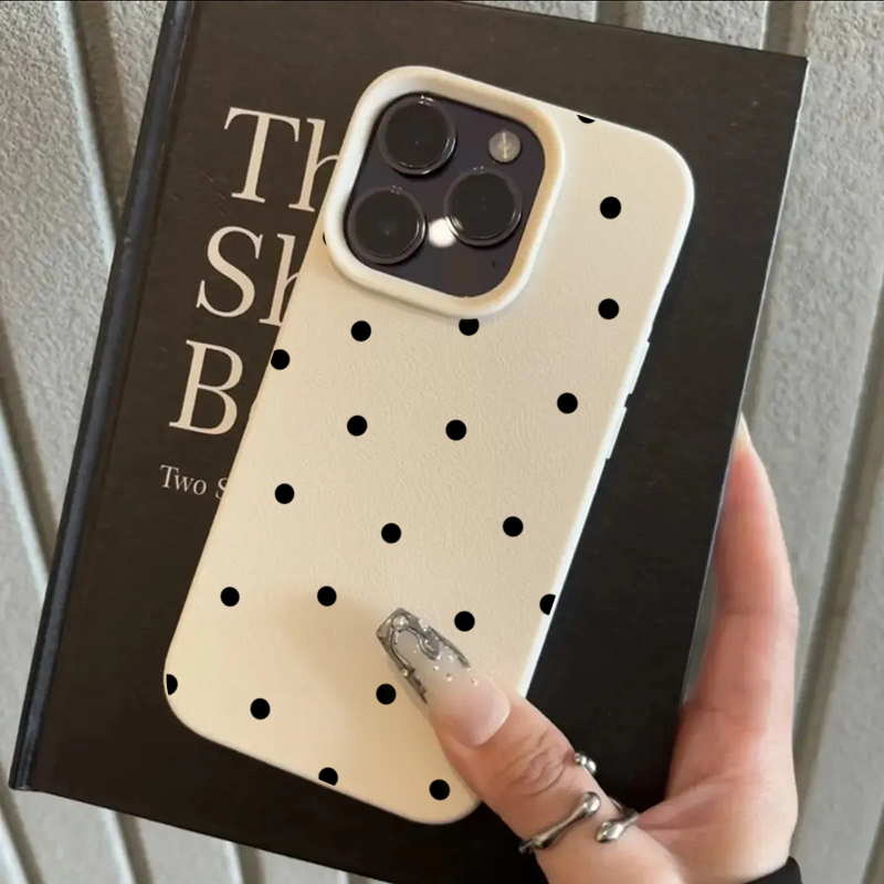 個性的でシンプルで可愛い水玉模様のiPhoneケース iPh - Phone Cases Polka Dot のレビューと価格