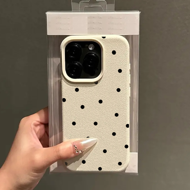 個性的でシンプルで可愛い水玉模様のiPhoneケース iPh - Phone Cases Polka Dot のレビューと価格