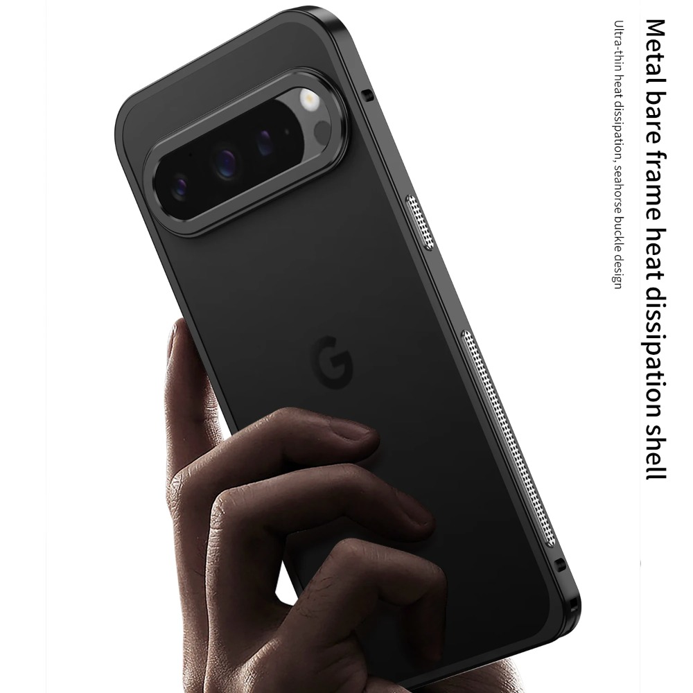 人気の航空アルミニウム合金フレーム製スマホケース Googl - Heat Dissipation Case のレビューと価格