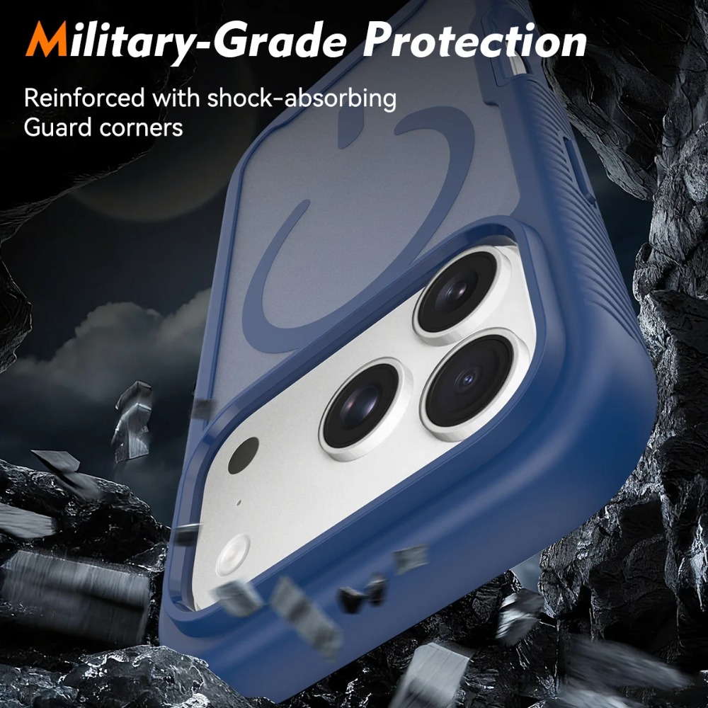 軍事グレードの半透明磁気ケース iPhone Air 17  - Military Grade Case のレビューと価格