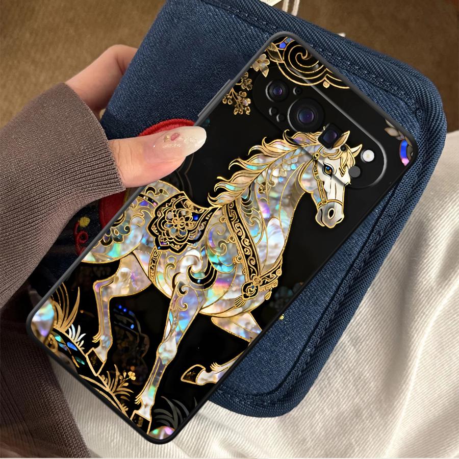 ラッキーホース Funda 電話カバーケース Google  - Phone Cases Google Pixel 9A のレビューと価格