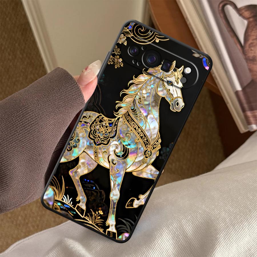 ラッキーホース Funda 電話カバーケース Google  - Phone Cases Google Pixel 9A のレビューと価格