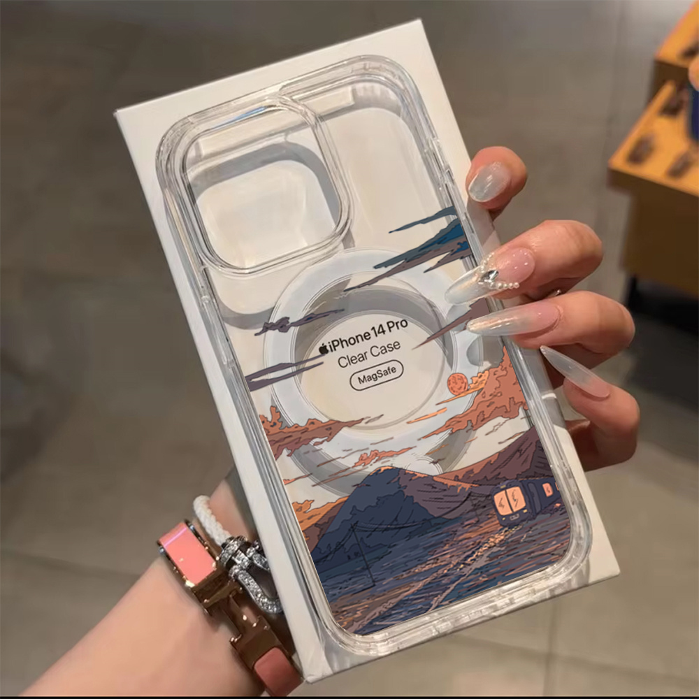 夕焼け柄ファッションスマホケース iPhone 17 Pro - Phone Cases Magsafe のレビューと価格