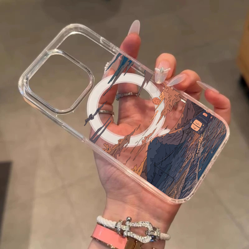 夕焼け柄ファッションスマホケース iPhone 17 Pro - Phone Cases Magsafe のレビューと価格