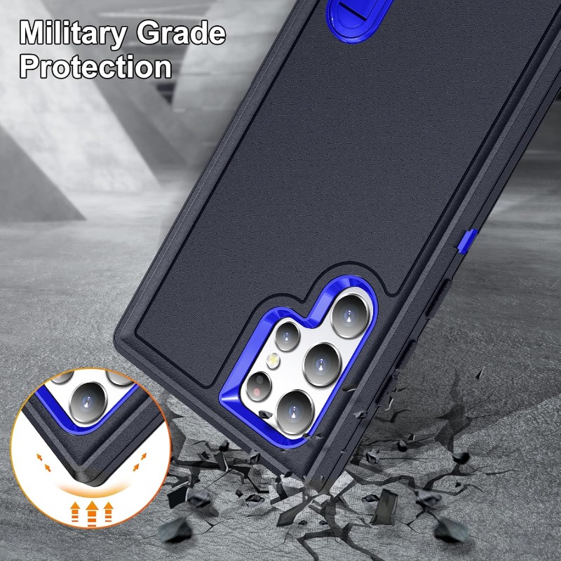2IN1ミリタリーグレード内蔵スタンド付きスマホケース Sa - Military Grade Case のレビューと価格