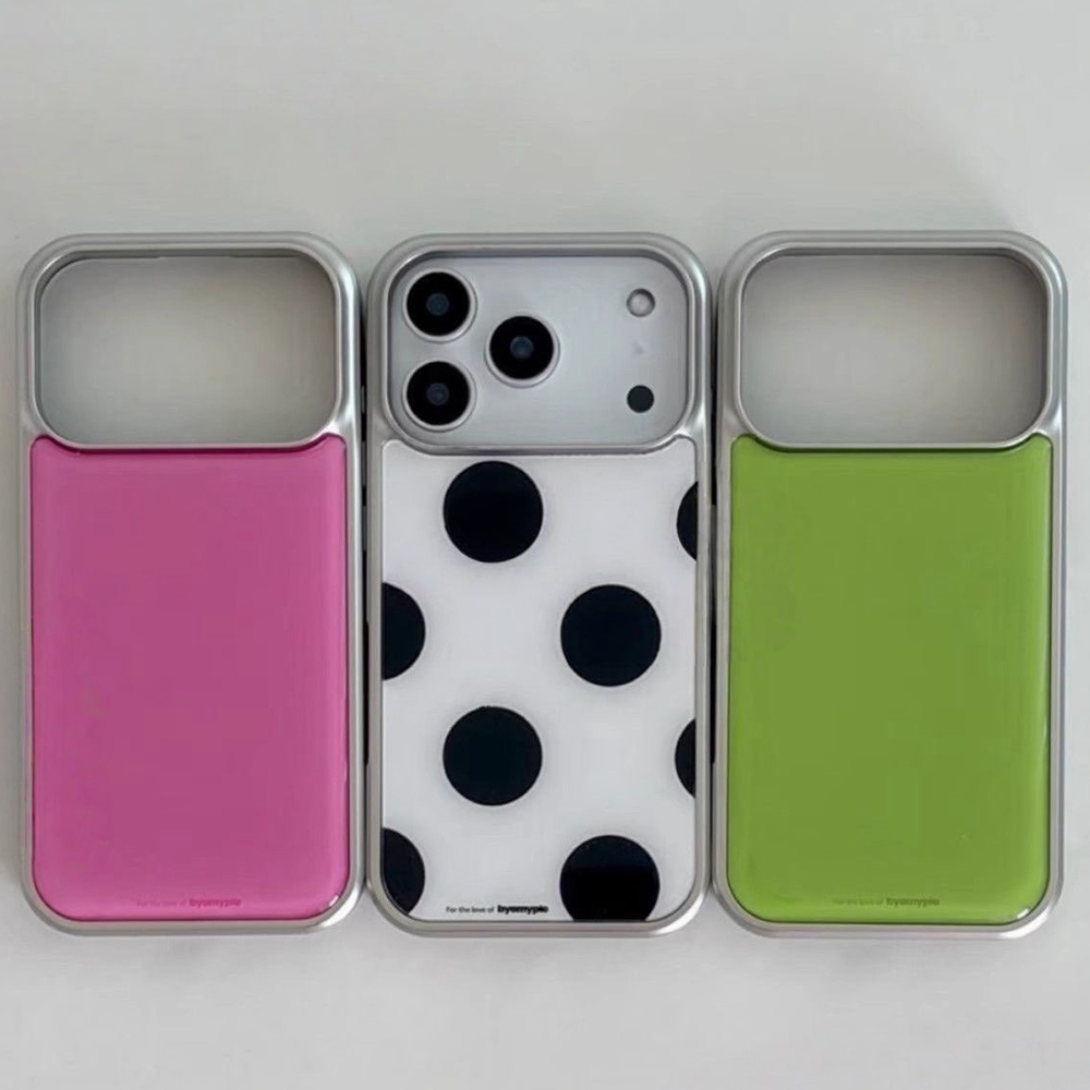 LALA 韓国風無地水玉模様スマホケース iPhone 17 - Phone Cases That Charge Your Phone のレビューと価格