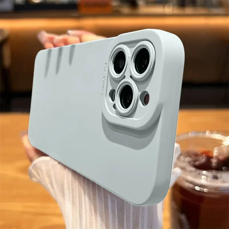 マットソフトシリコン電話ケース Iphone 15 14 プ - Phone Cases That Charge Your Phone のレビューと価格