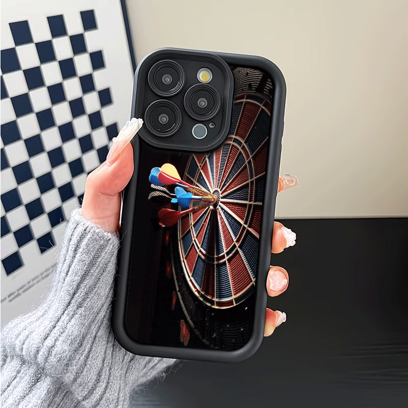 ダーツ柄耐衝撃スマホケース iPhone 12 13 14  - Phone Cases Target のレビューと価格