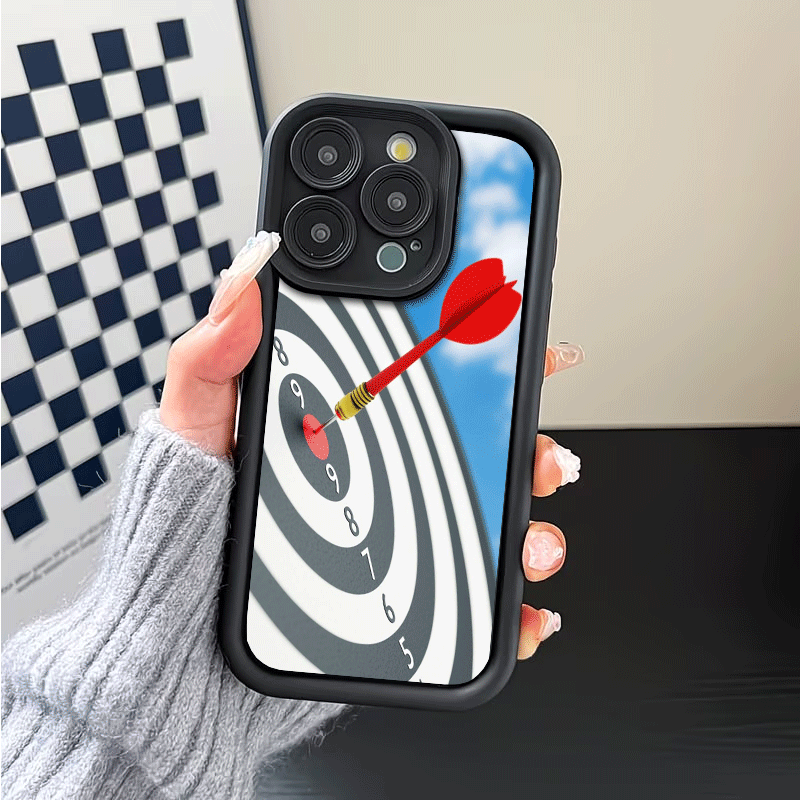 ダーツ柄耐衝撃スマホケース iPhone 12 13 14  - Phone Cases Target のレビューと価格