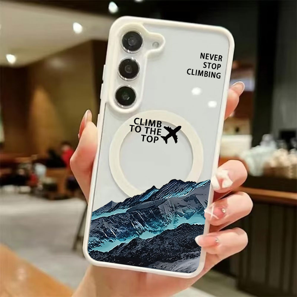 インスピレーションを与える引用句が入った磁気ワイヤレス充電対 - Phone Cases Magsafe のレビューと価格