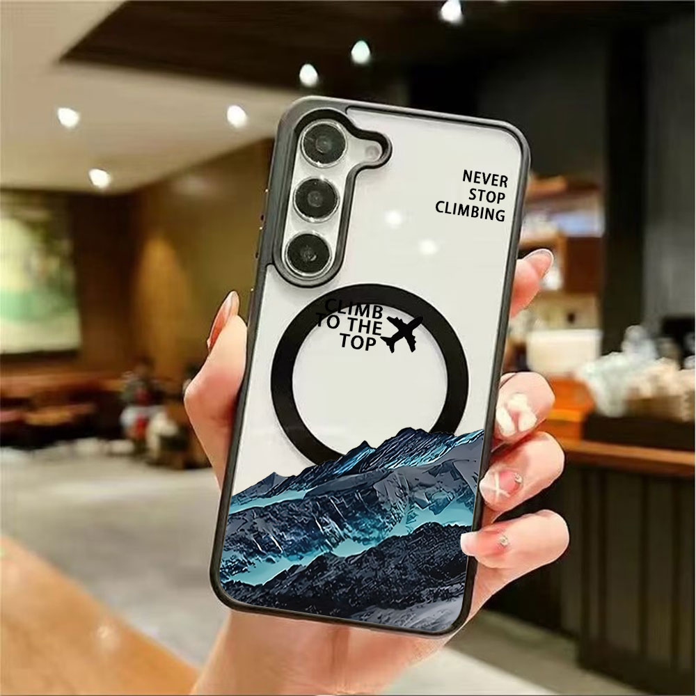 インスピレーションを与える引用句が入った磁気ワイヤレス充電対 - Phone Cases Magsafe のレビューと価格