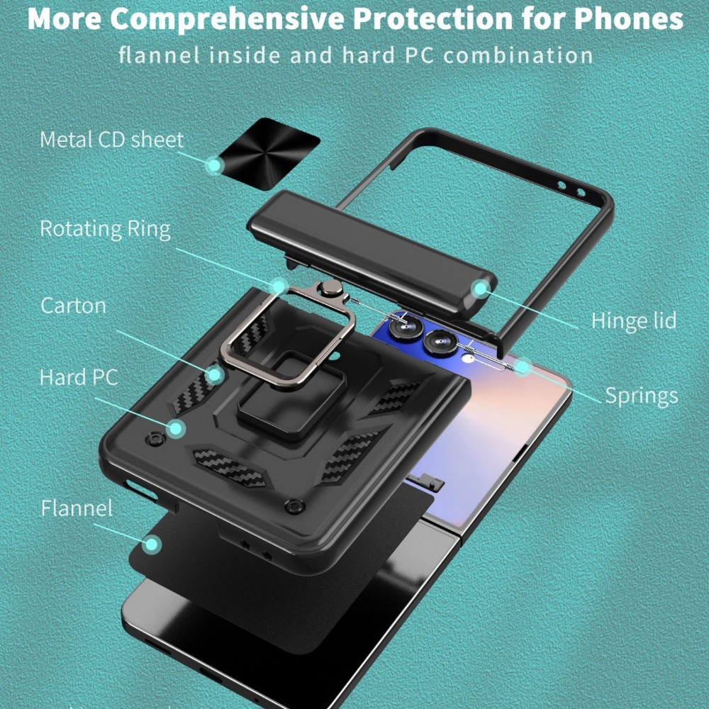 Samsung Galaxy Z Flip 8 7 FE 6 - Military Grade Case のレビューと価格