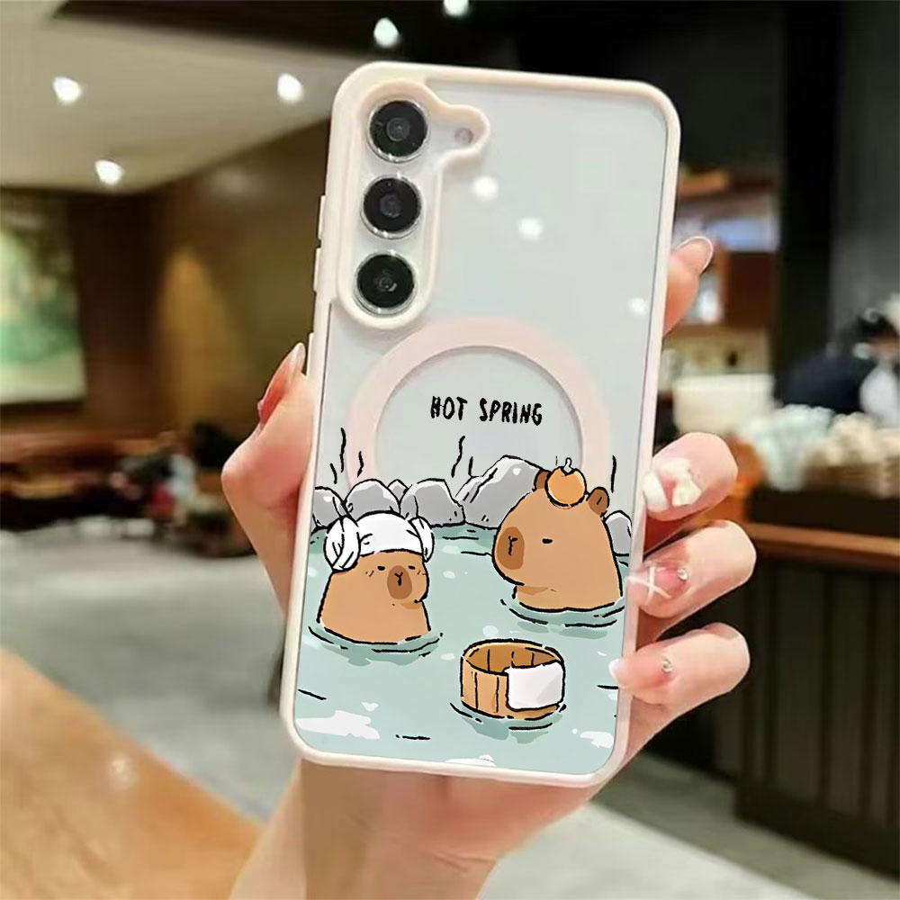 カラートランスペアレント磁気吸着スマホケース Samsung - Phone Cases Galaxy S26 Ultra のレビューと価格