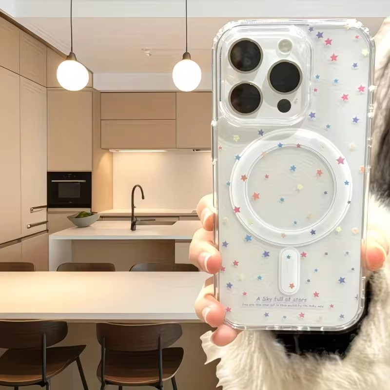 リトルスターパターン電話ケース iPhone 18 17 A - Phone Cases Magsafe のレビューと価格
