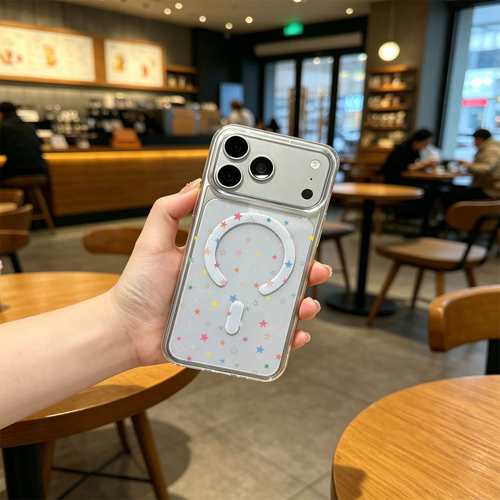 リトルスターパターン電話ケース iPhone 18 17 A - Phone Cases Magsafe のレビューと価格