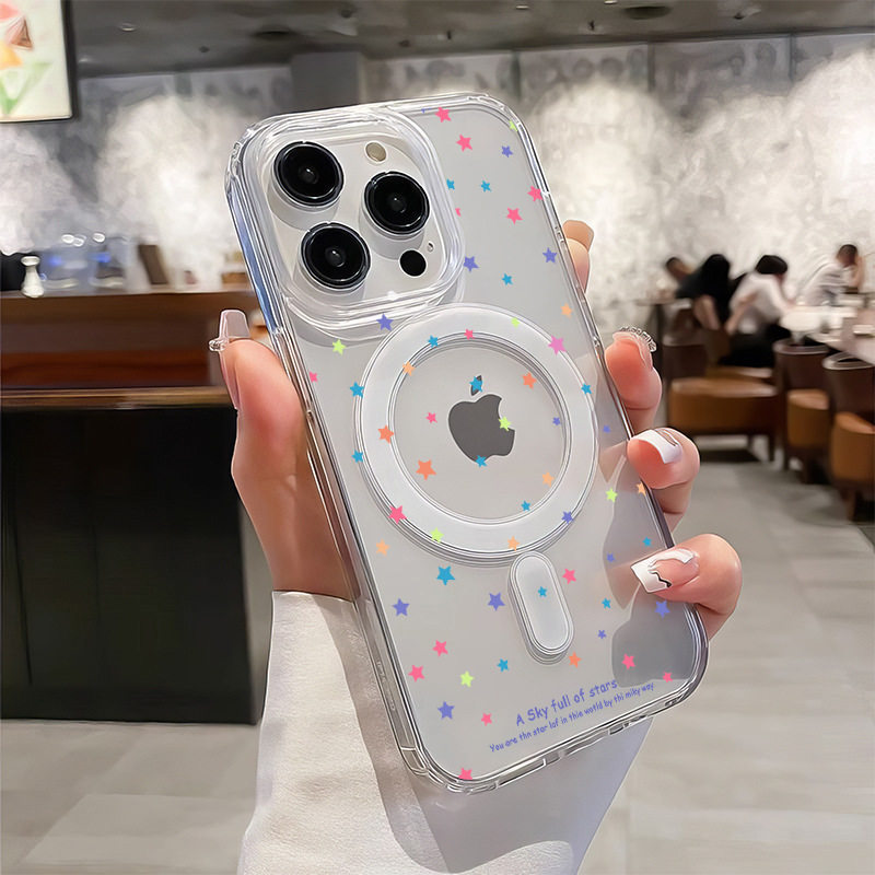 リトルスターパターン電話ケース iPhone 18 17 A - Phone Cases Magsafe のレビューと価格