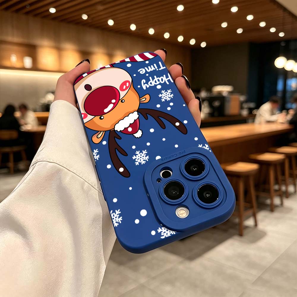 漫画の赤鼻の鹿のスマホケース iPhone 17 16 15 - Phone Cases Red Deer のレビューと価格
