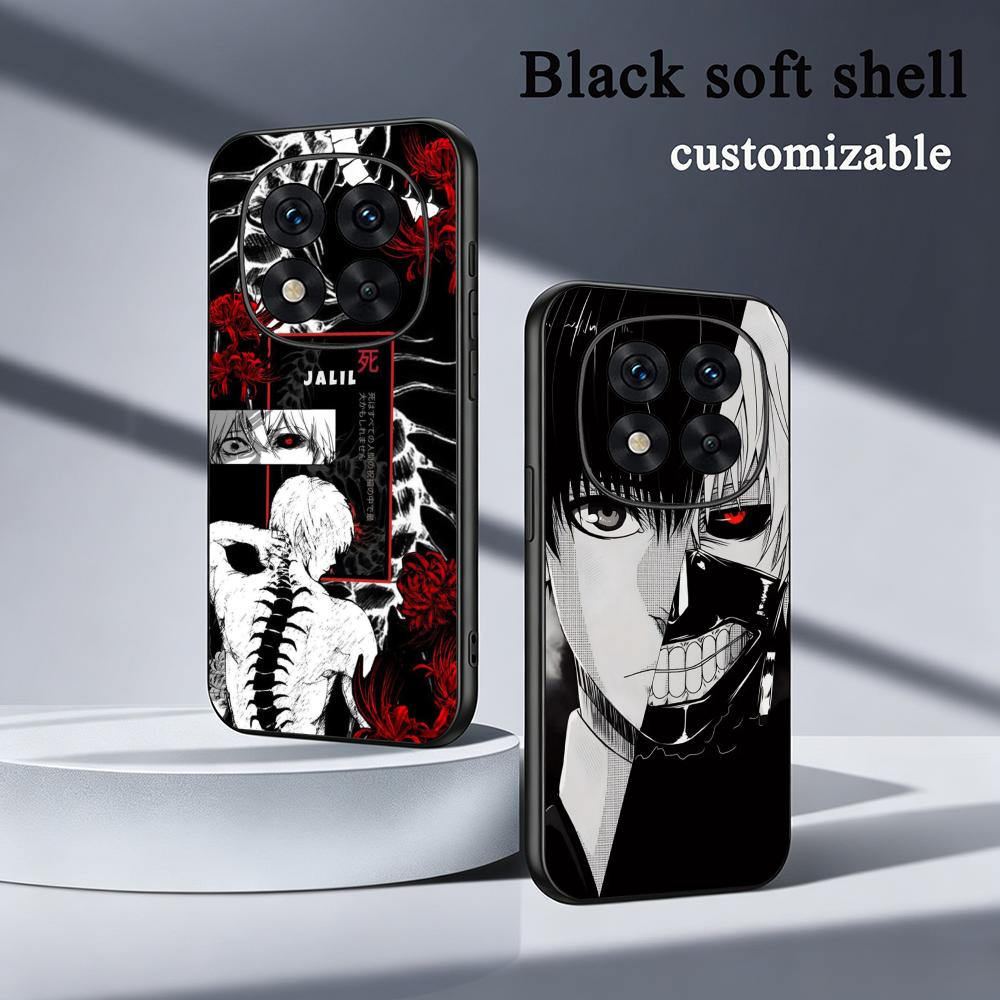 ホットな東京喰種クラシックアニメポスター柄スマホケース ソフ - Phone Cases Tokyo のレビューと価格