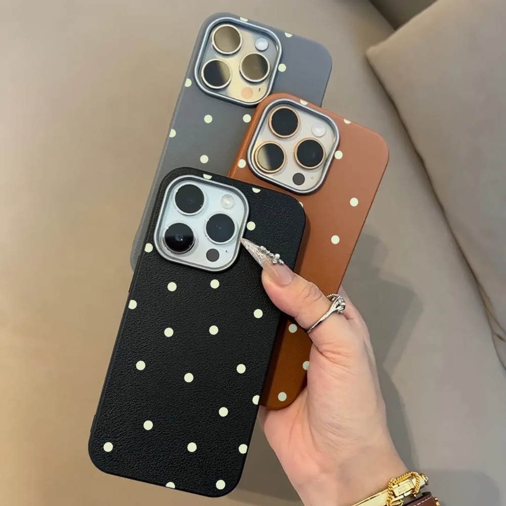 シンプルで可愛い水玉模様のスマホケース Xiaomi Red - Phone Cases Polka Dot のレビューと価格
