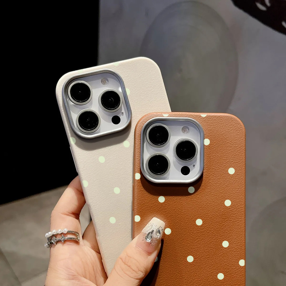 シンプルで可愛い水玉模様のスマホケース Xiaomi Red - Phone Cases Polka Dot のレビューと価格