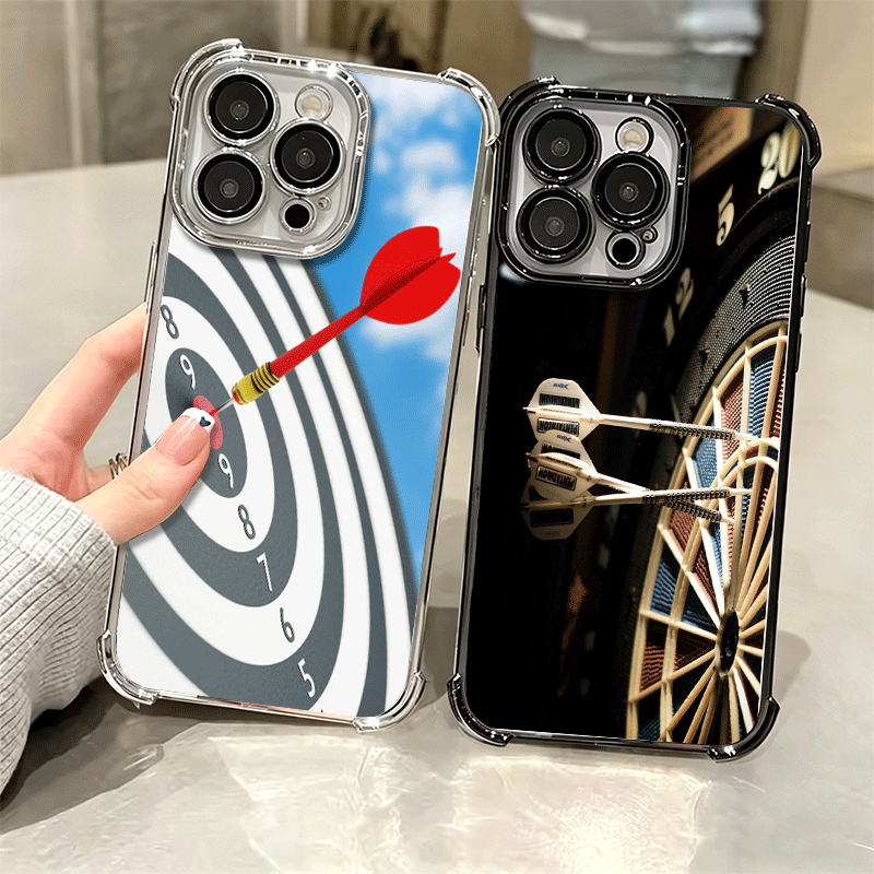 ダーツ柄ワイヤーターゲットメッキ加工iPhoneケース iP - Phone Cases Target のレビューと価格